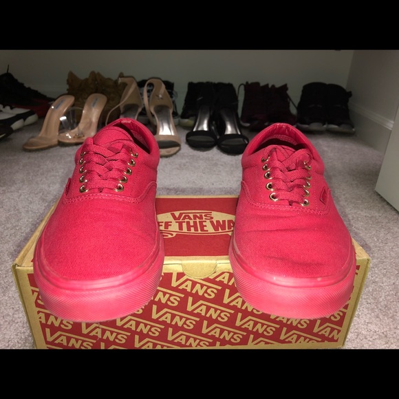 red mono era vans